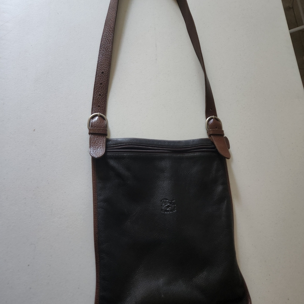 IL Bisonte leather crossbody bag